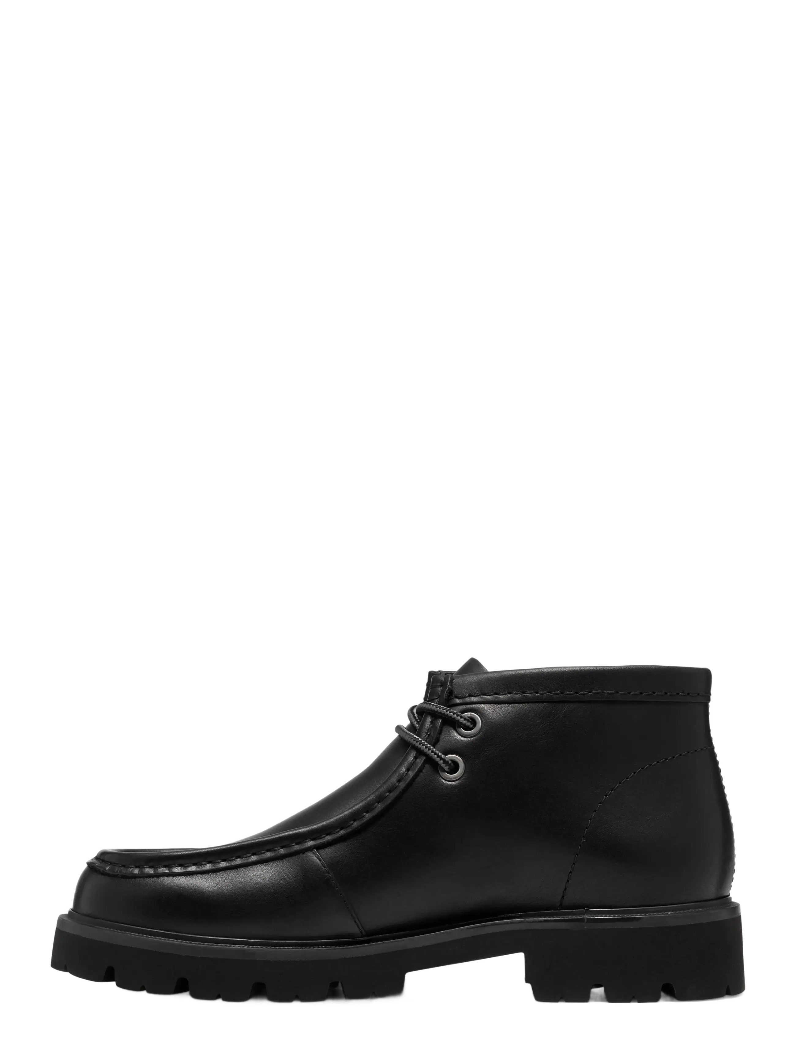Clarks - Cleyhill Top G - paeltega saapad - black leather - 3