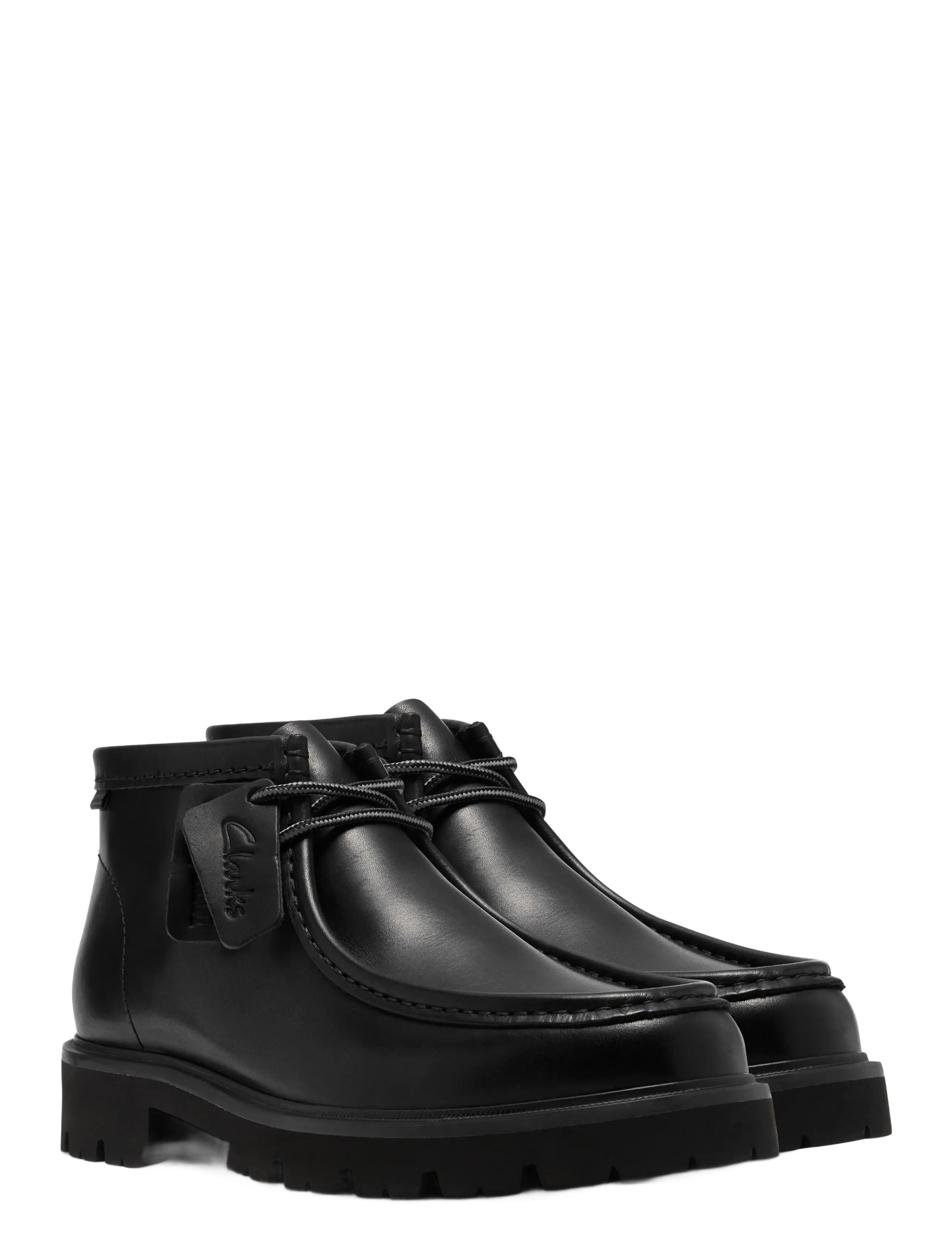 Clarks - Cleyhill Top G - paeltega saapad - black leather - 5