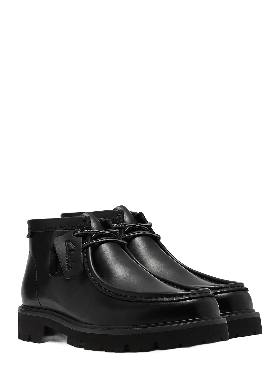Clarks - Cleyhill Top G - paeltega saapad - black leather - 5