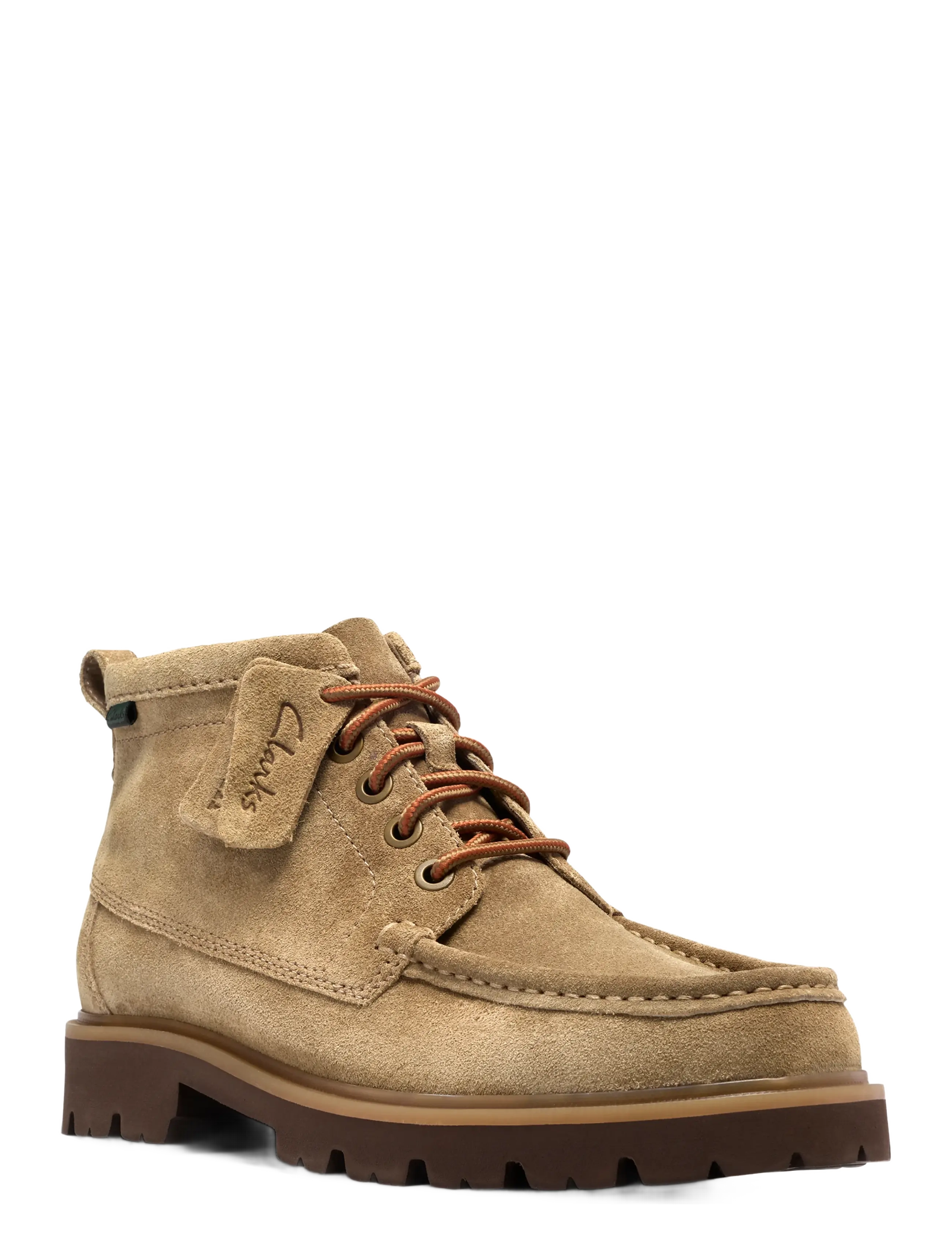 Clarks - Cleyhill Hi G - paeltega saapad - dark sand suede - 2