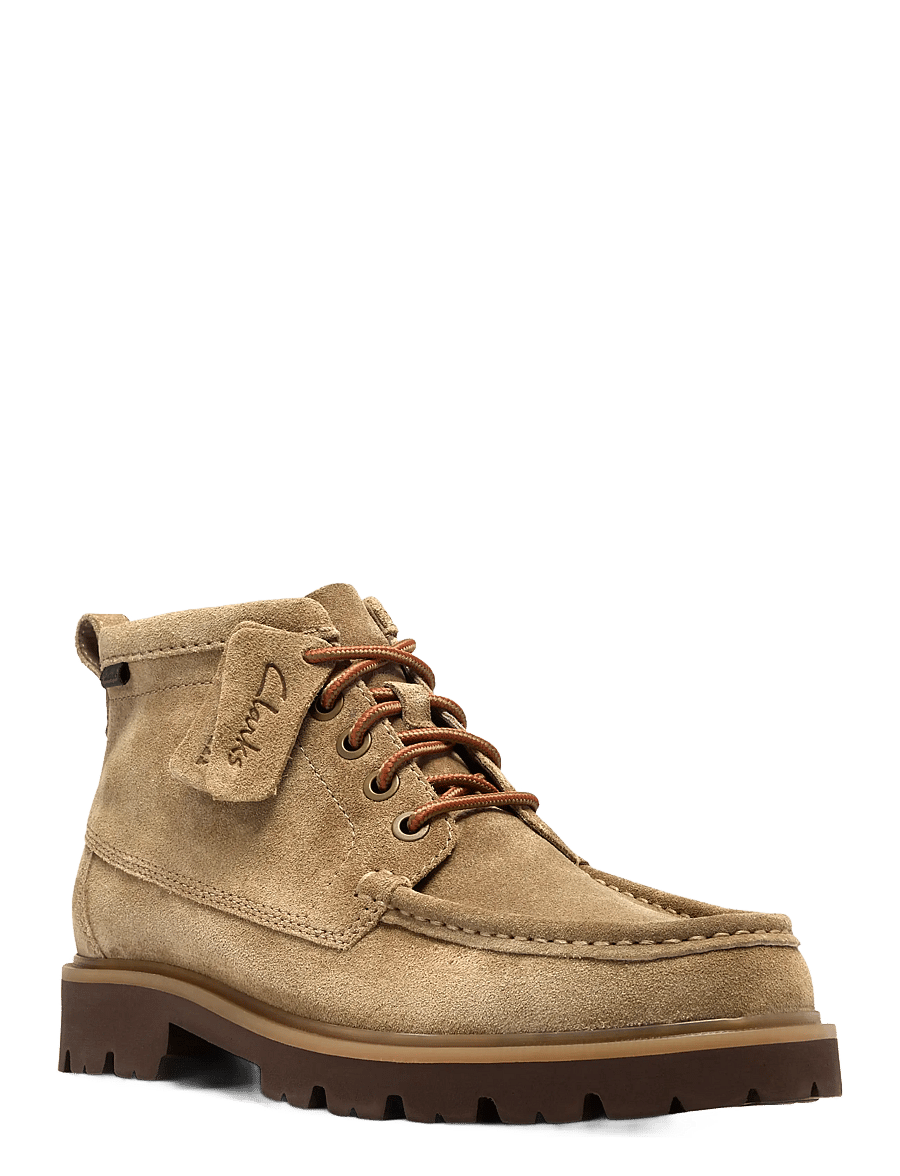 Clarks - Cleyhill Hi G - paeltega saapad - dark sand suede - 2