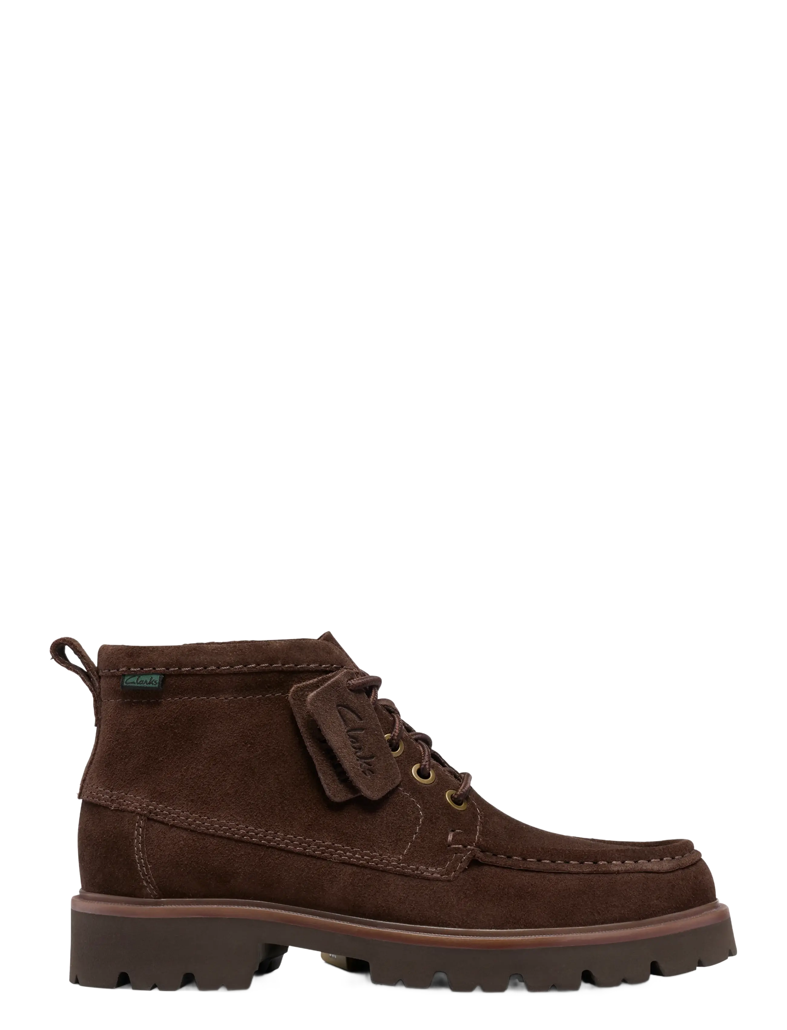 Clarks Cleyhill Hi G - Stiefel - BROWN SDE / brown