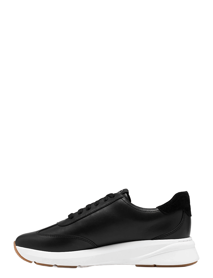 Clarks - Code R Run D - niedrige sneakers - black leather - 2