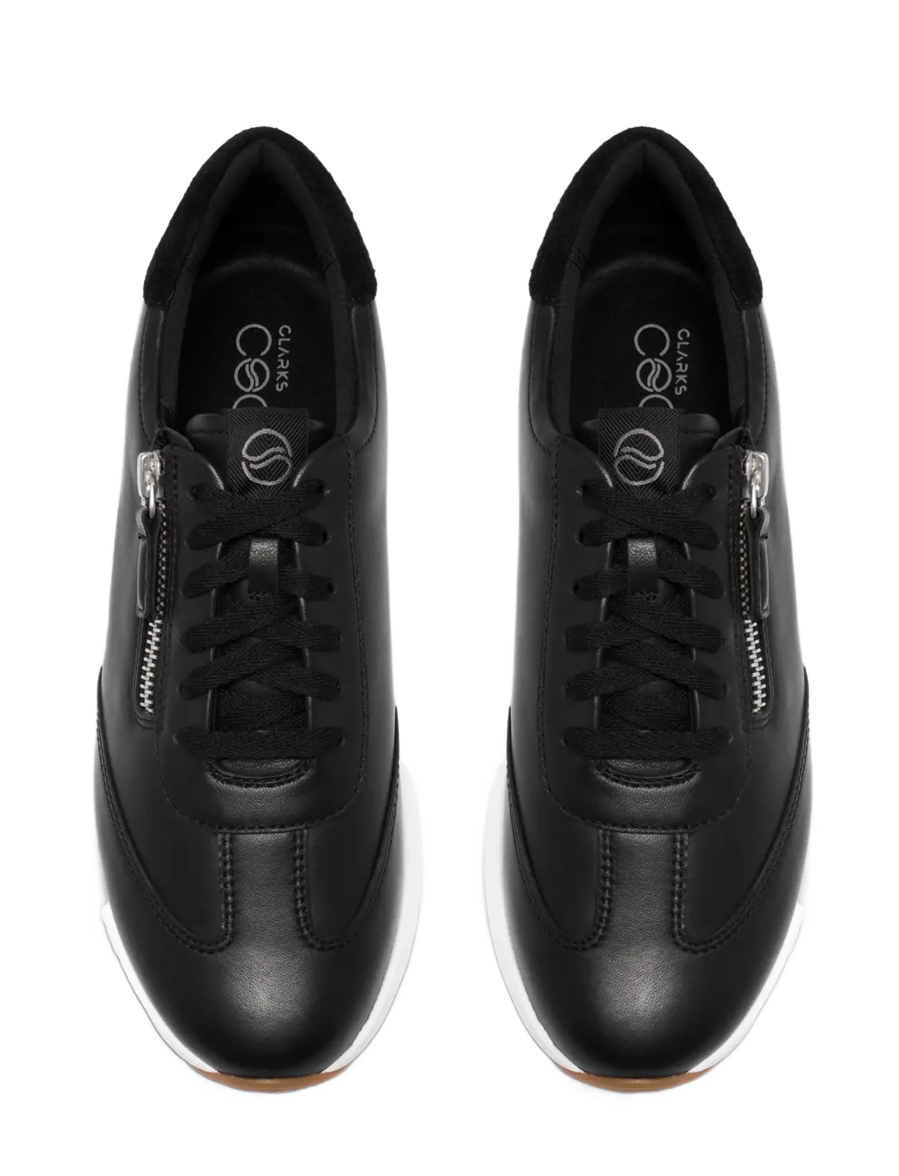 Clarks - Code R Run D - niedrige sneakers - black leather - 4