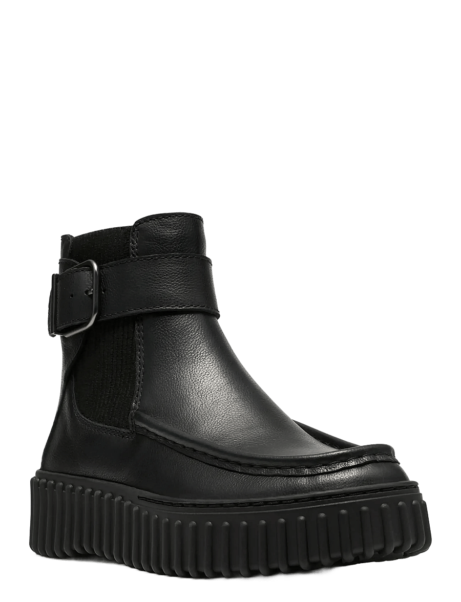 Clarks - Torhill Buckle D - flache stiefeletten - black tumbled - 2