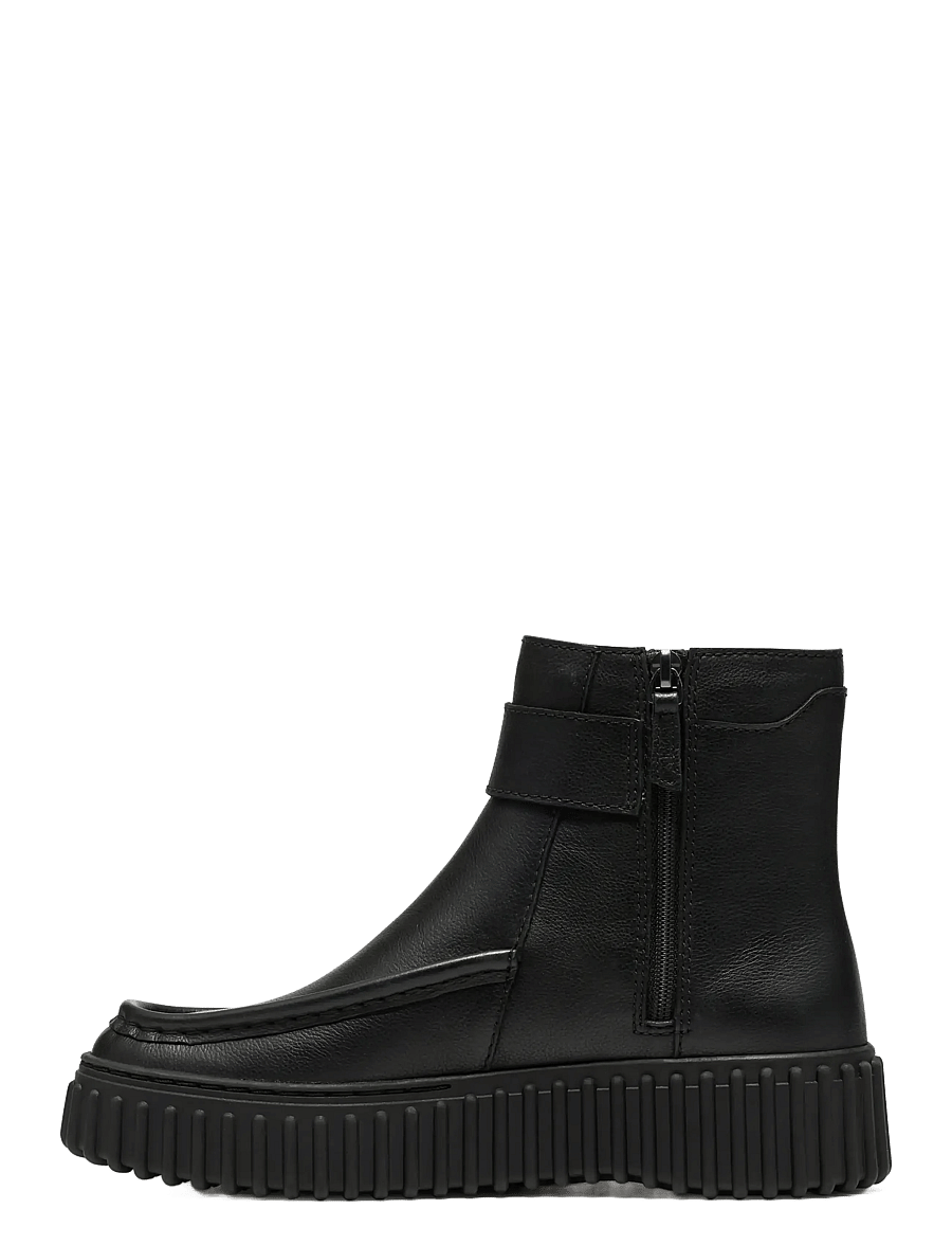 Clarks - Torhill Buckle D - flache stiefeletten - black tumbled - 3