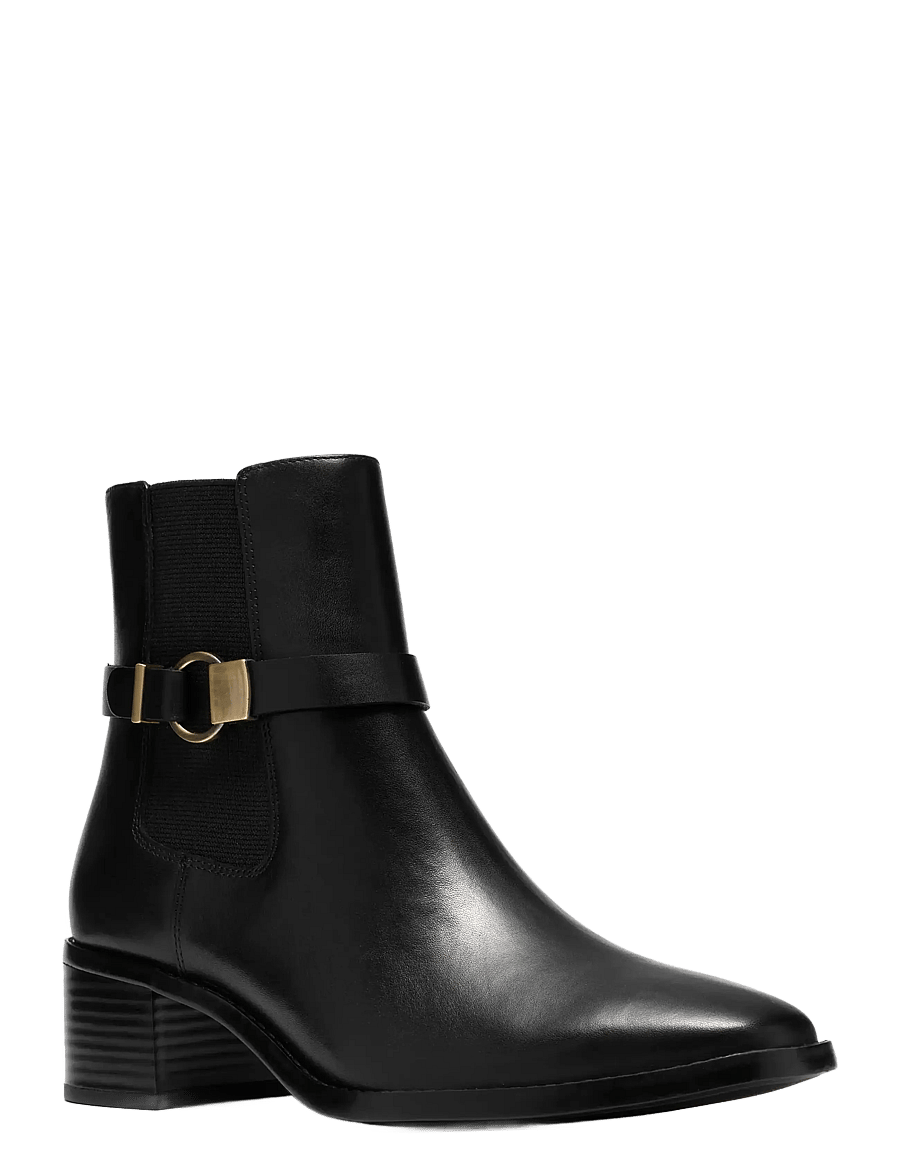 Clarks - Wrenn Buckle D - stiefeletten mit absatz - black leather - 2