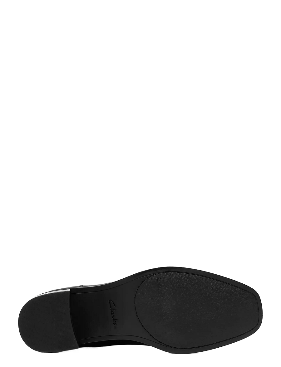Clarks - Wrenn Buckle D - stiefeletten mit absatz - black leather - 4