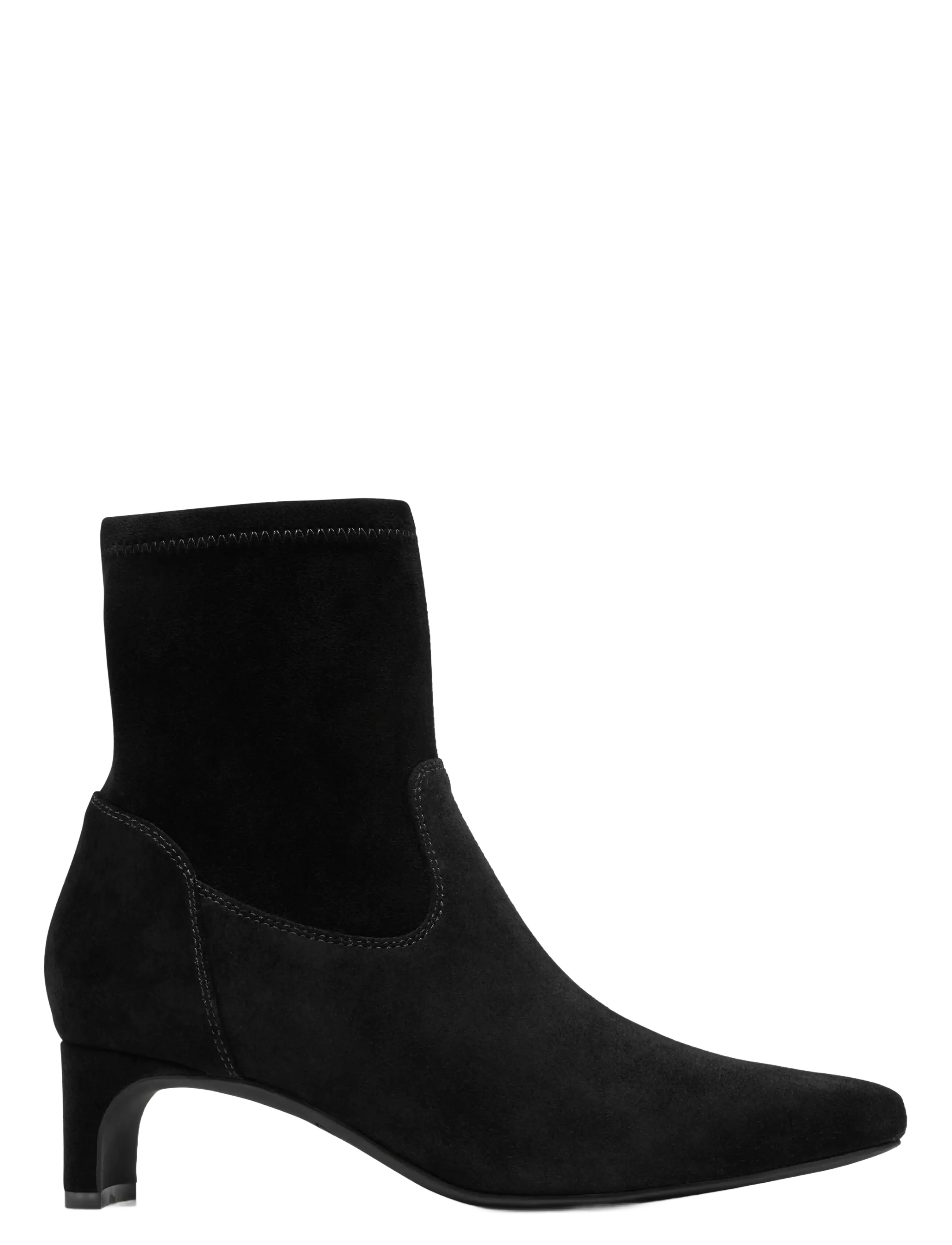 Clarks Edina Stretch D - Poolsaapad - BLACK SDE / black
