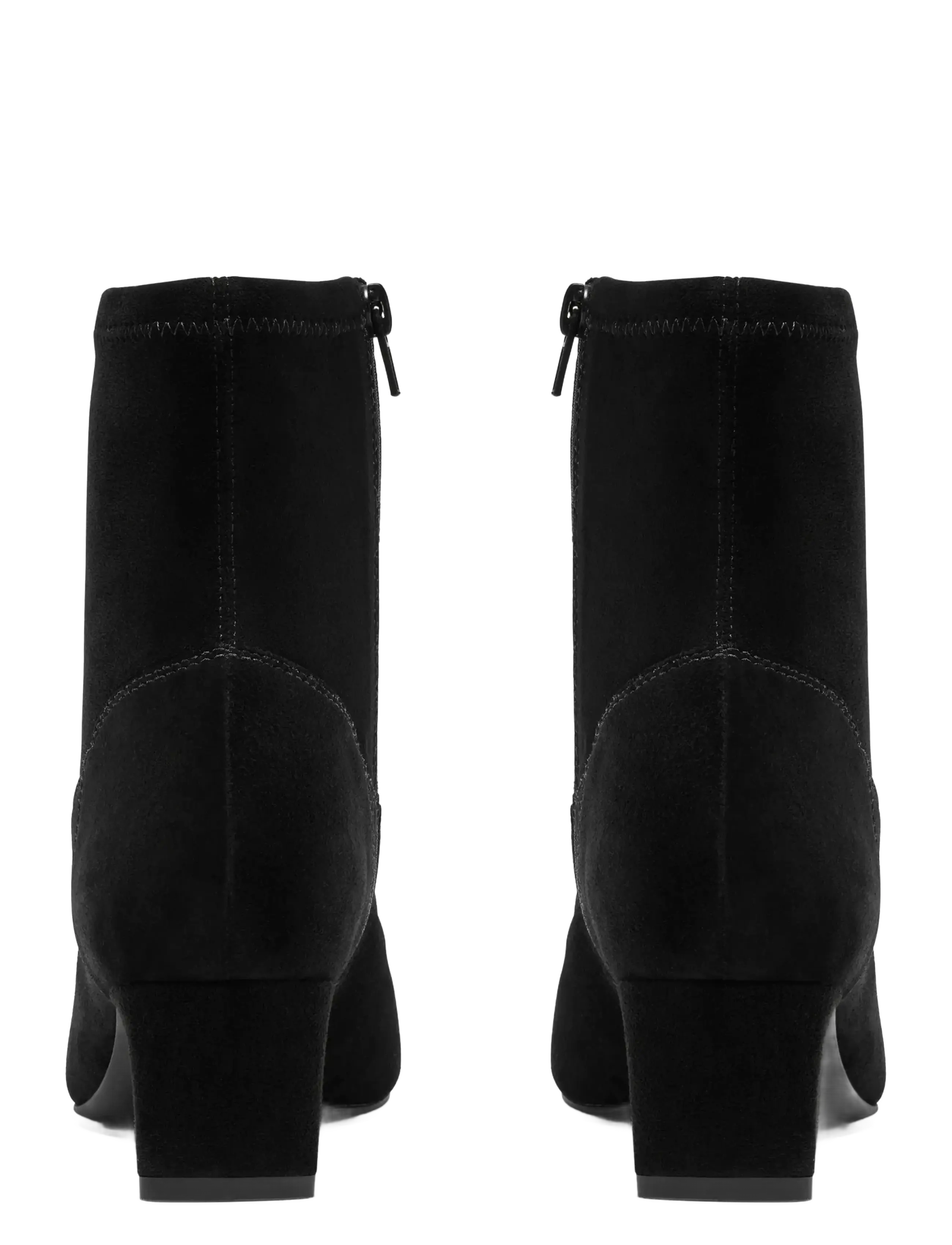 Clarks - Edina Stretch D - kontsaga poolsaapad - black sde - 1