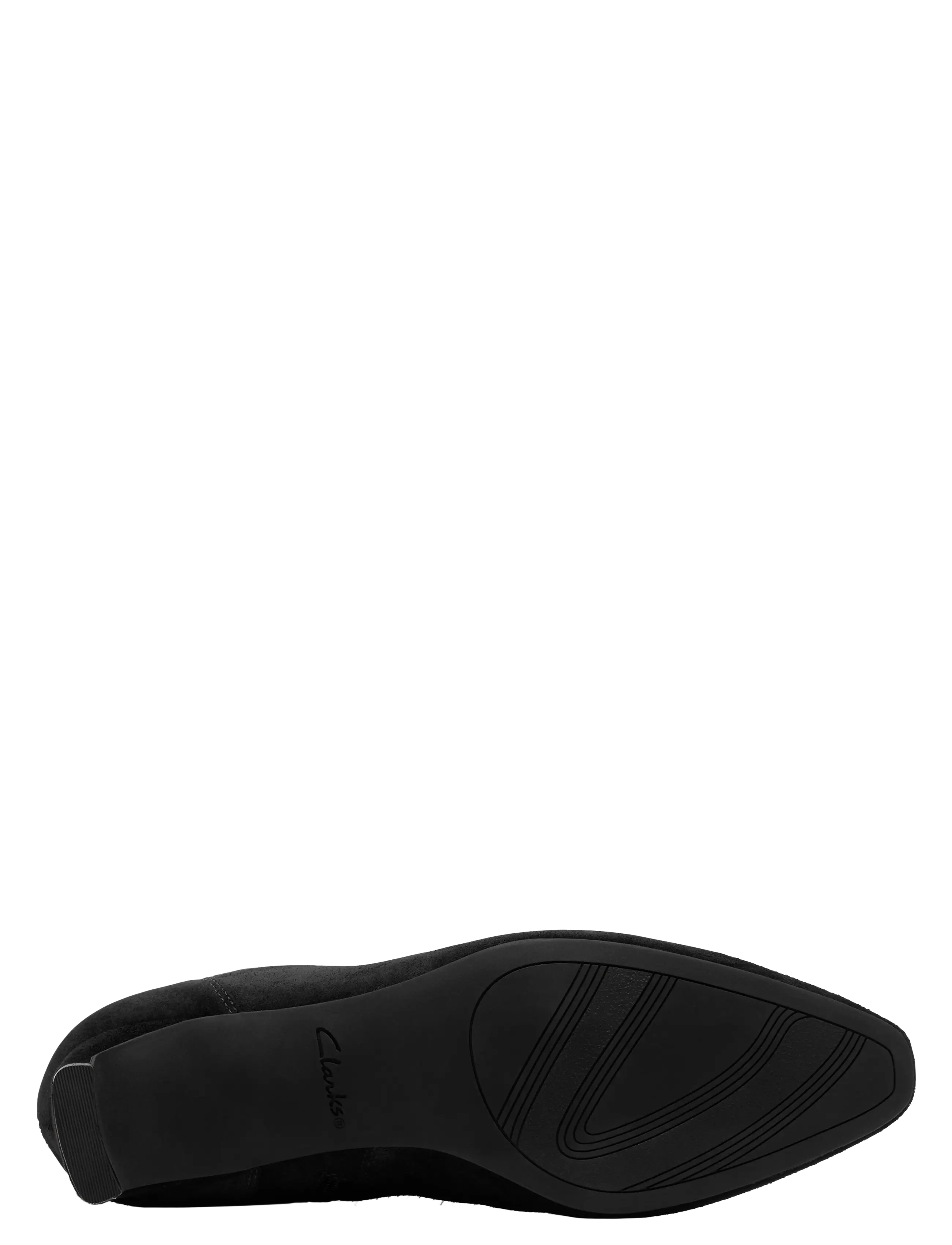 Clarks - Edina Stretch D - kontsaga poolsaapad - black sde - 5