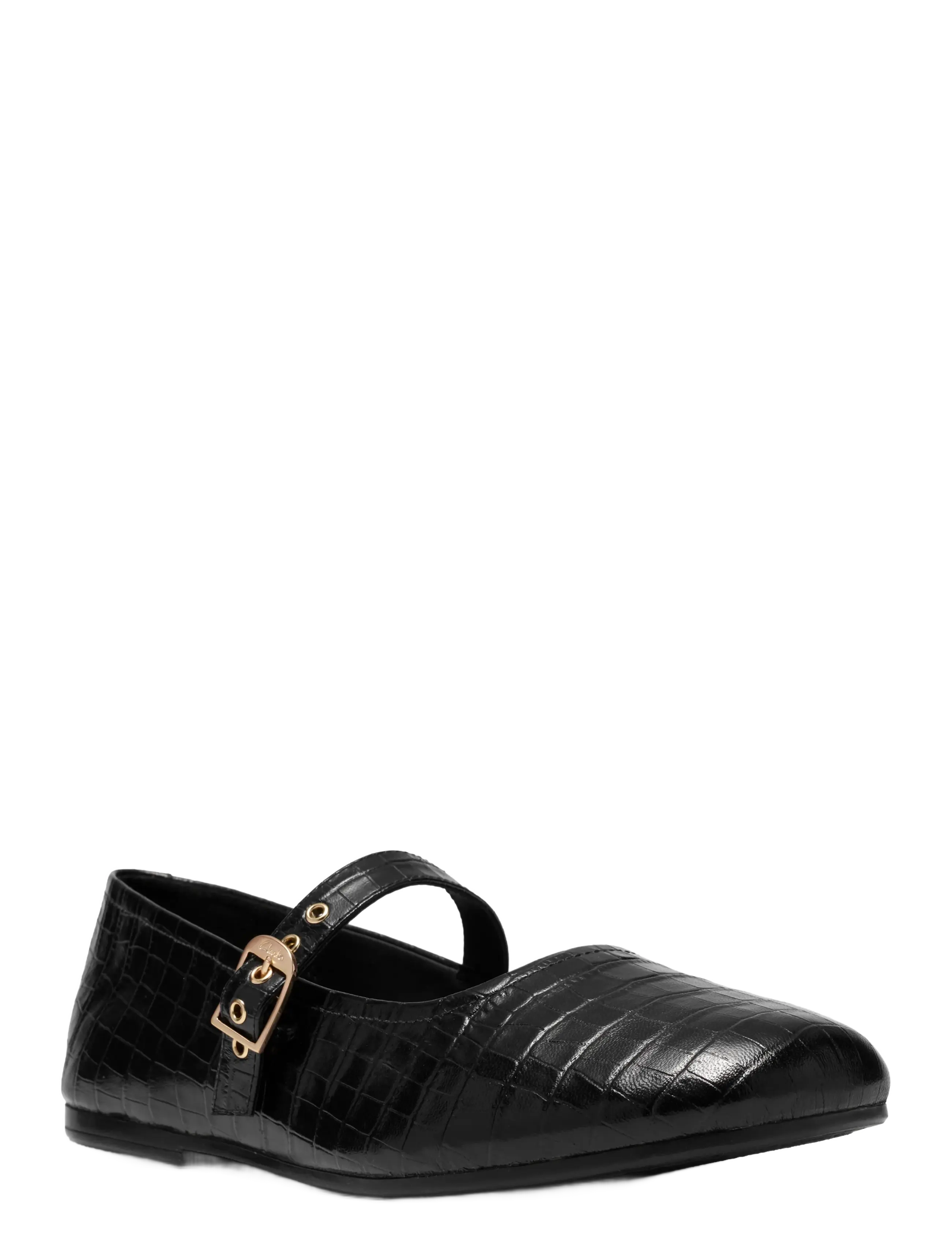 Clarks - Livia Jane D - moetrendid - black croc - 2