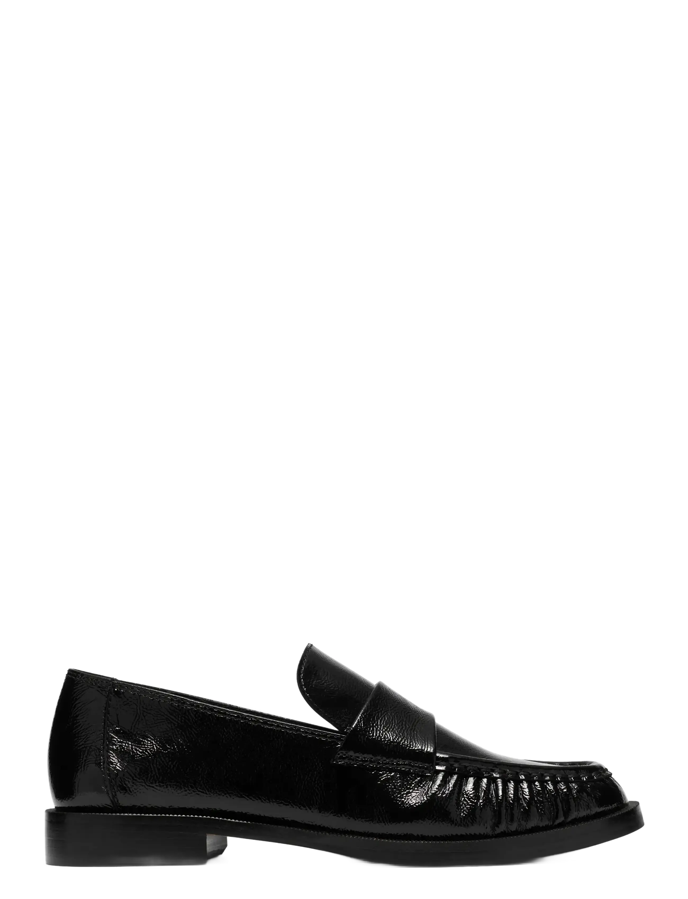 Clarks Straven2 Step D - Transitional Layering - BLACK PAT / black