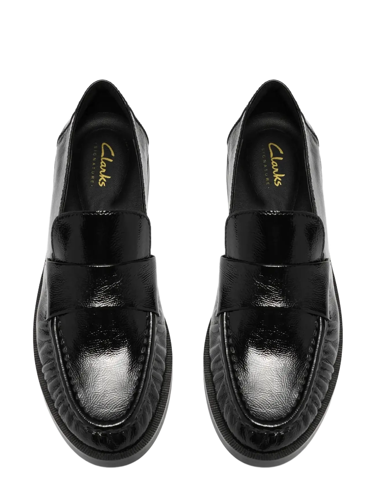 Clarks - Straven2 Step D - fashion trends - black pat - 5