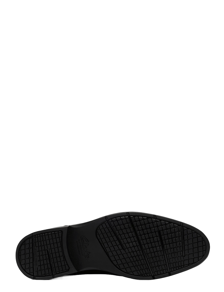 Clarks - SteadwellPTWP G - derby sko - black - 4