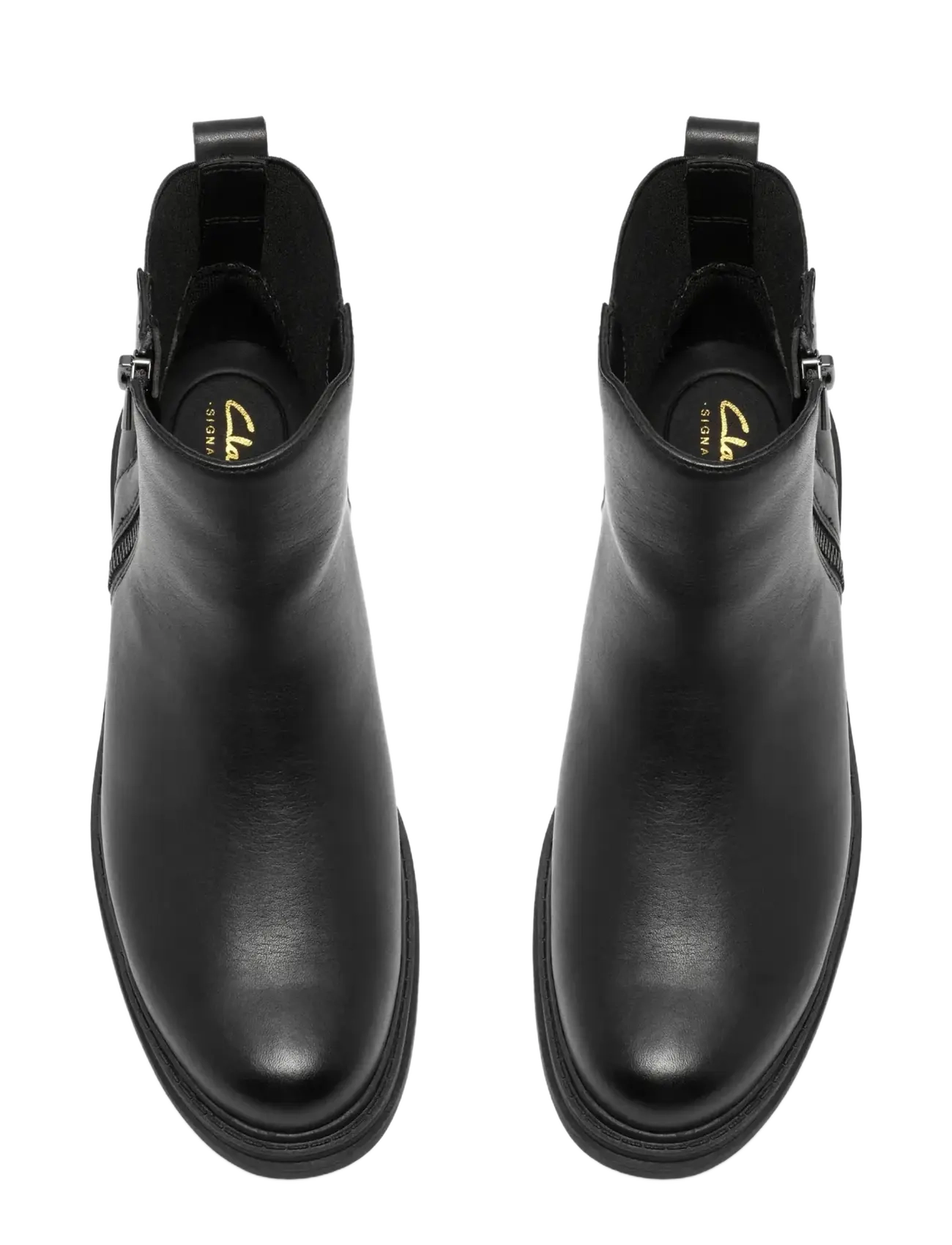 Clarks - Orinoco3 ZipWP D - støvletter - black leather - 5