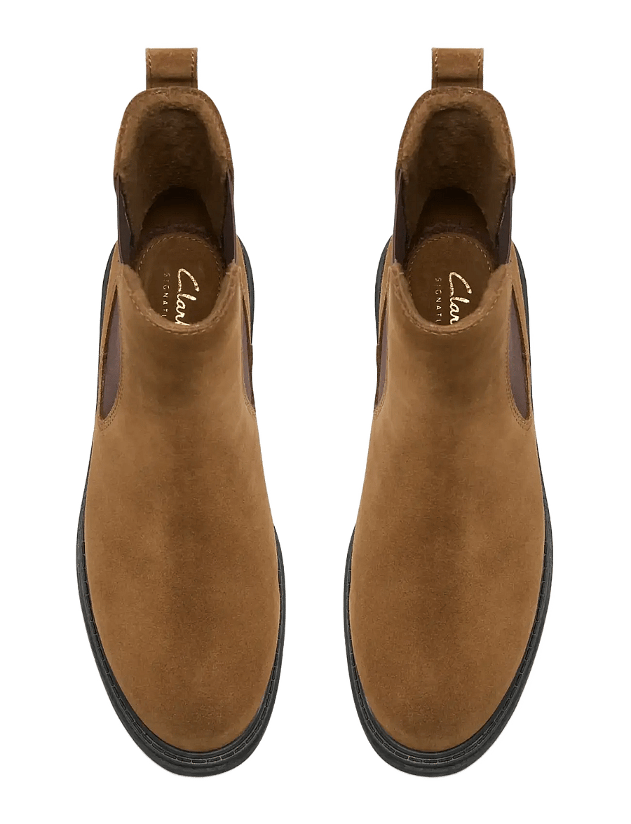 Clarks - Orinoco3 Top D - chelsea boots - walnut wlined - 5