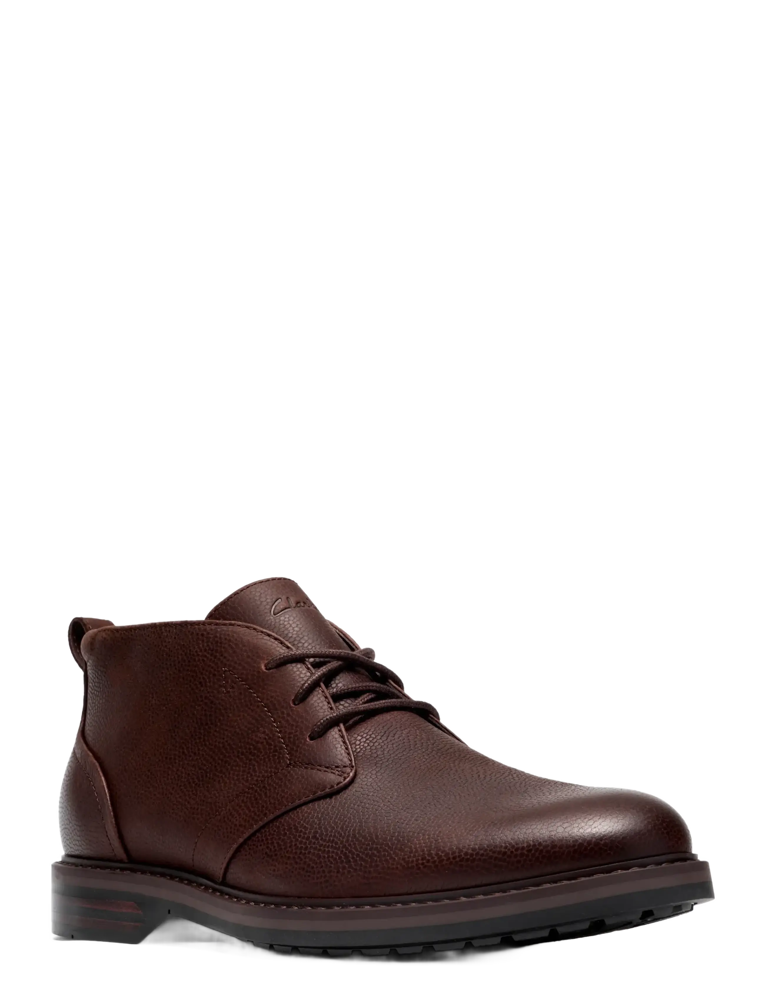 Clarks - Aldwin2 Chukka G - chukka boots - brown leather - 1