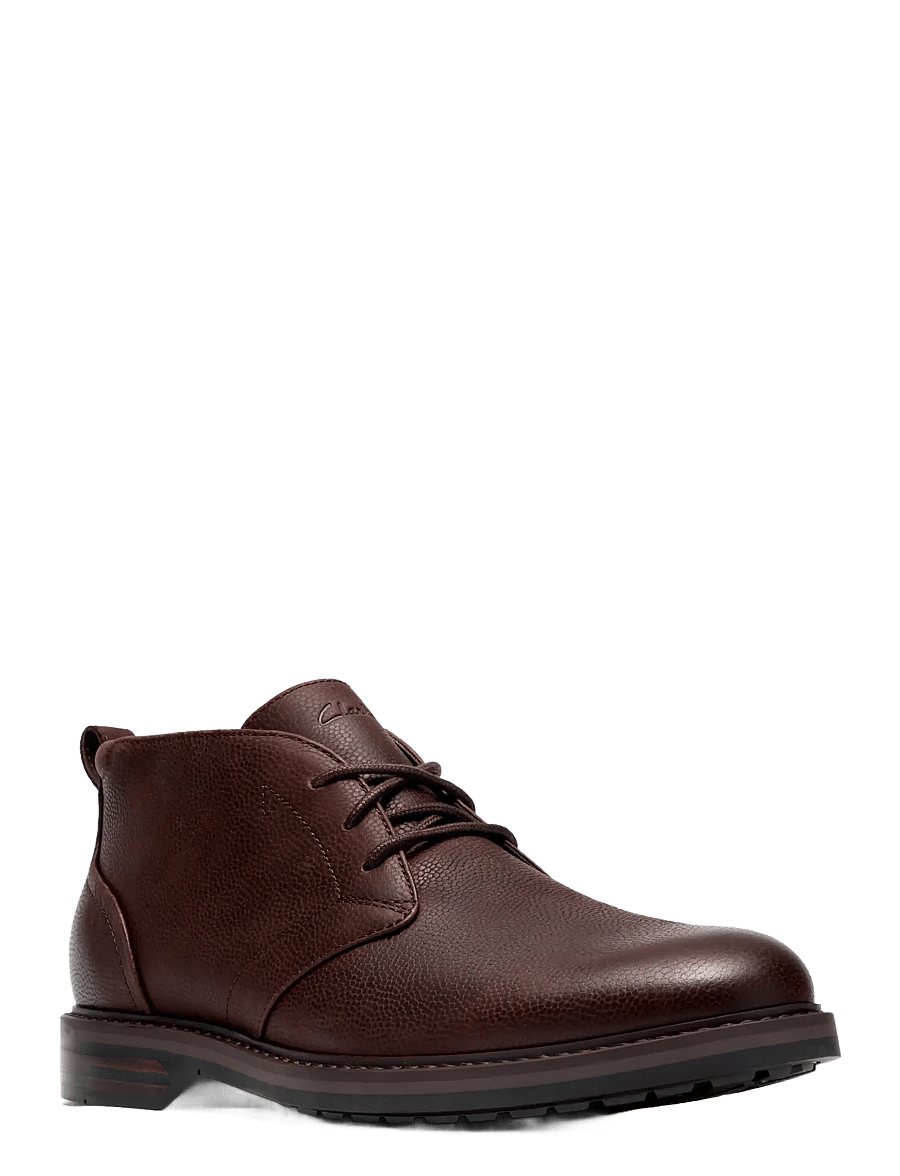 Clarks - Aldwin2 Chukka G - chukka boots - brown leather - 1