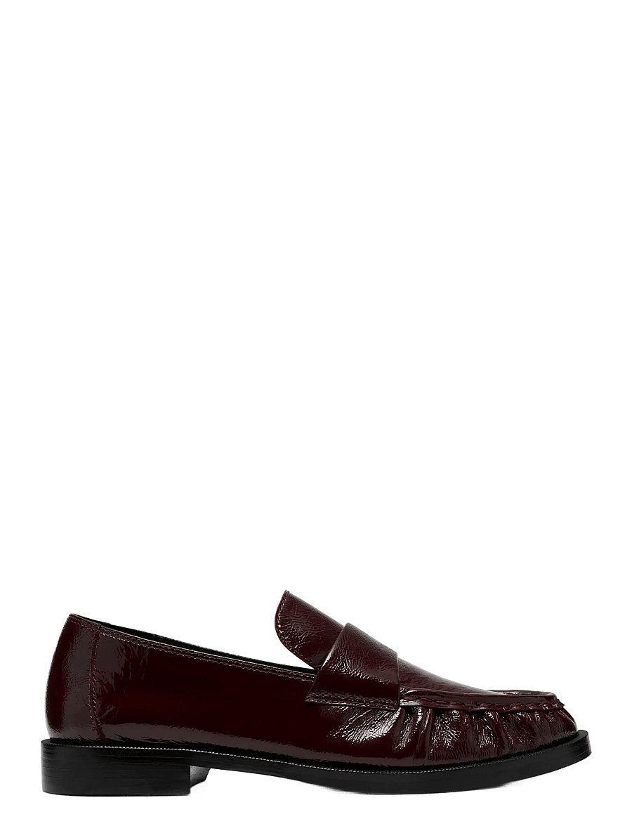 Clarks - Straven2 Step D - everyday style - burgundy patent - 0