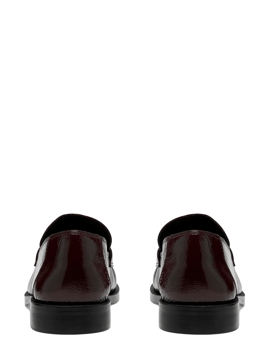 Clarks - Straven2 Step D - everyday style - burgundy patent - 1
