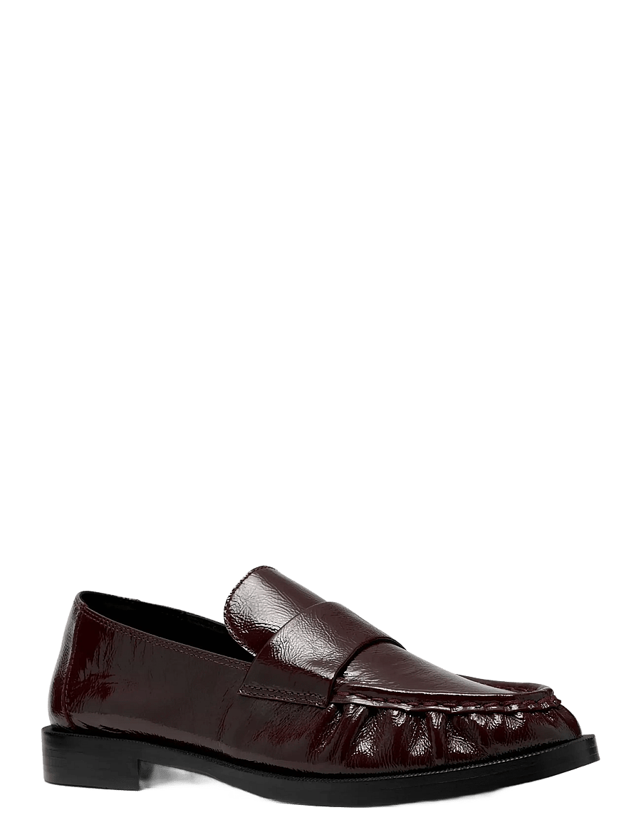 Clarks - Straven2 Step D - everyday style - burgundy patent - 2