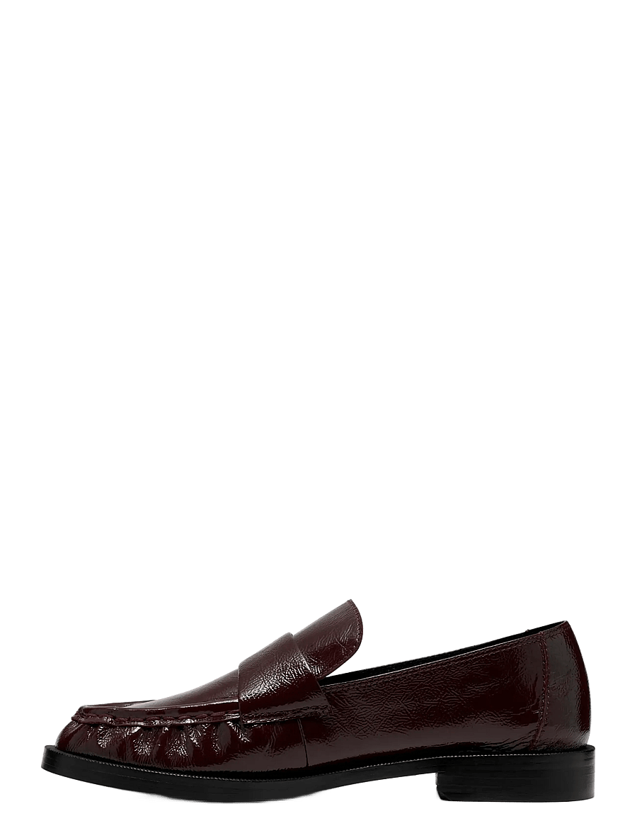 Clarks - Straven2 Step D - everyday style - burgundy patent - 3