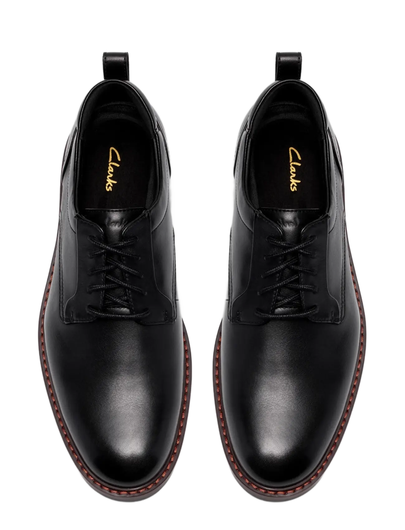 Clarks - Aldwin2 Derby G - derby-schuhe - black leather - 5