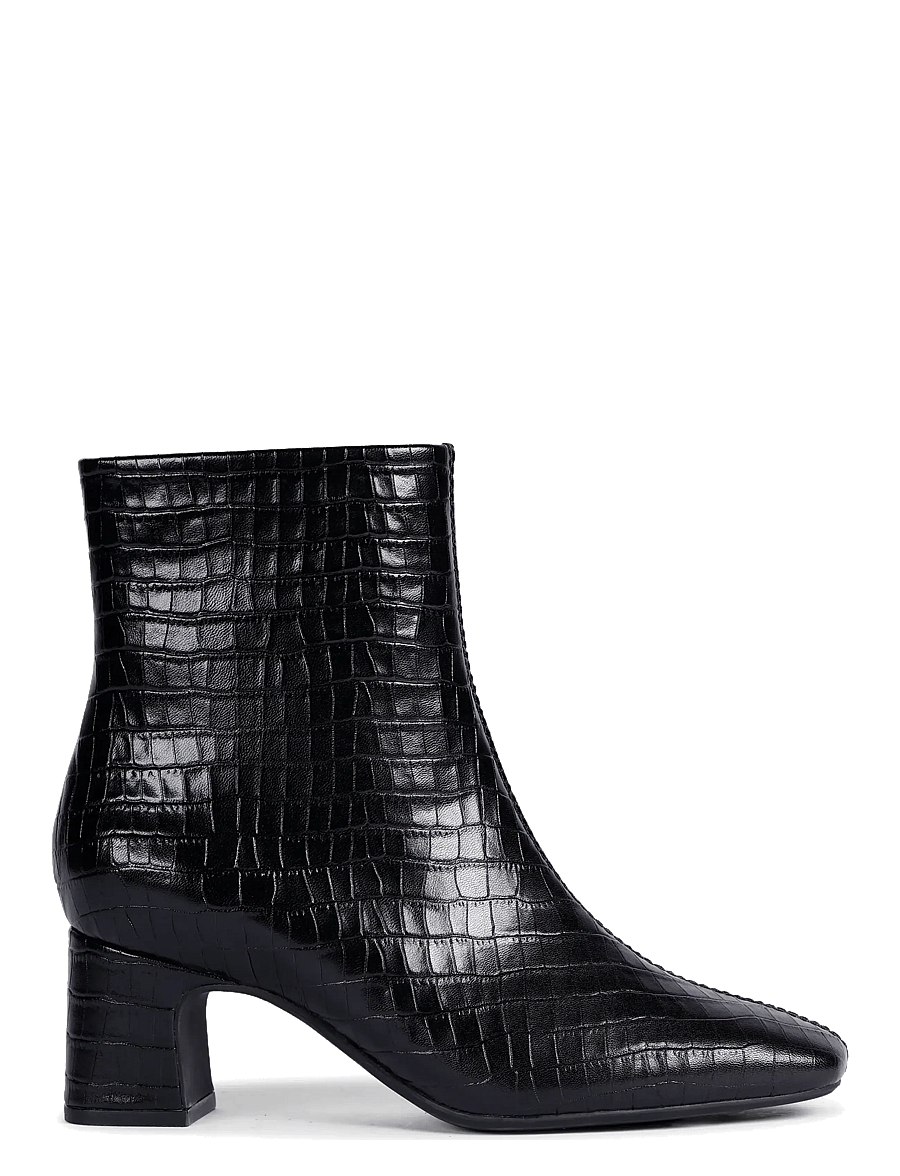 Clarks - Fernie Zip D - støvletter - black croc - 0
