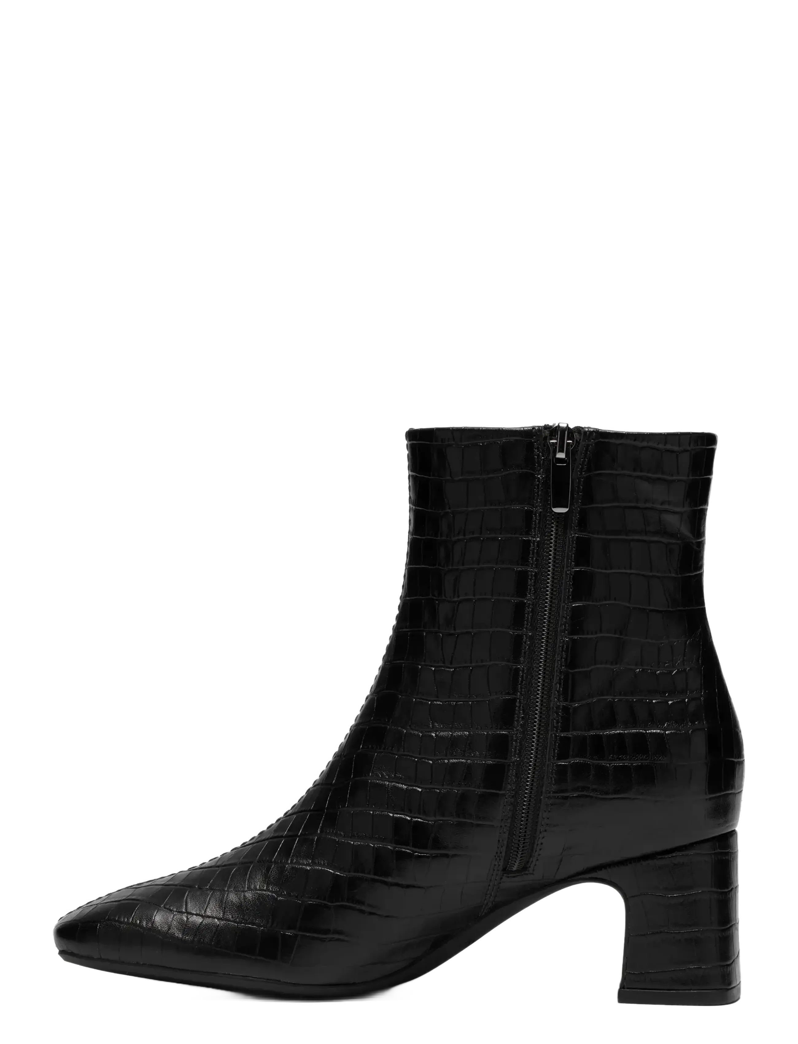 Clarks - Fernie Zip D - støvletter - black croc - 3