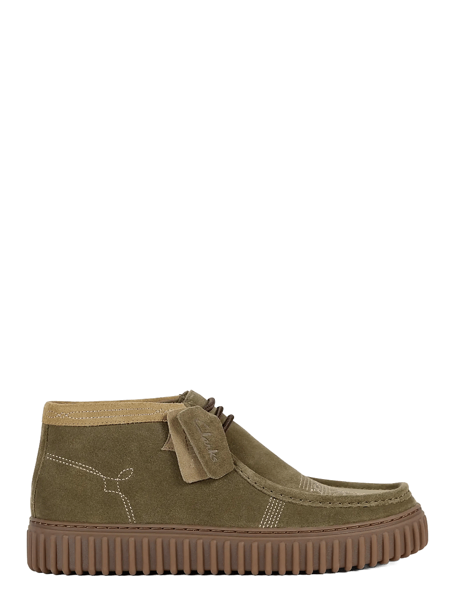 Clarks - Torhill Hi G - chukka-saapad - moss - 0