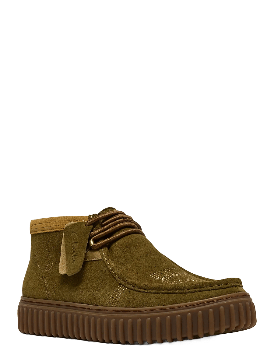 Clarks - Torhill Hi G - chukka-saapad - moss - 1