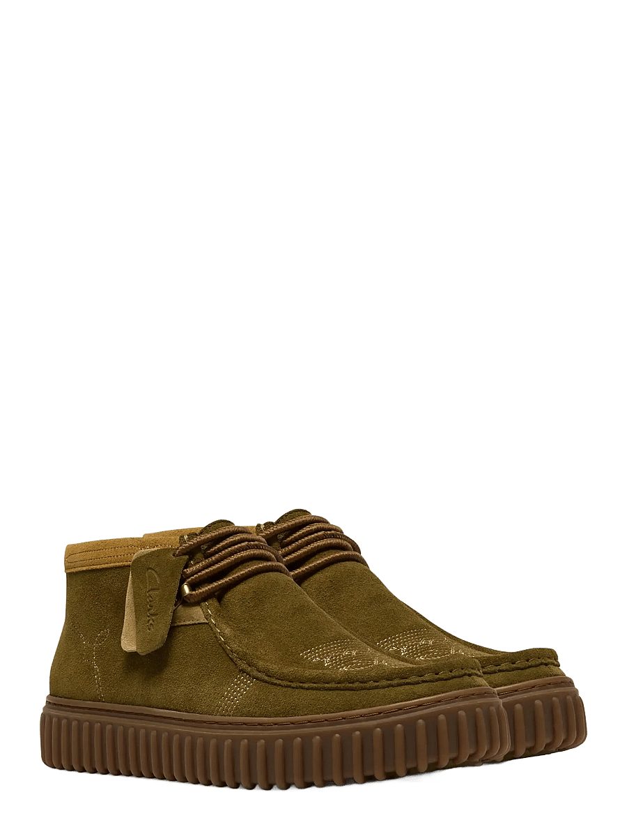 Clarks - Torhill Hi G - chukka-saapad - moss - 4