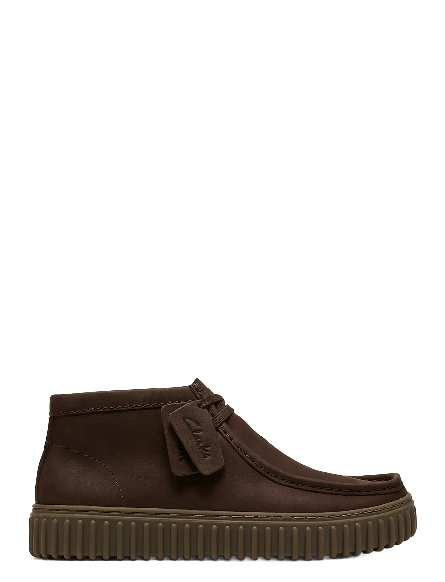 Clarks - Torhill Hi G - chukka-saapad - dark brown lea - 0