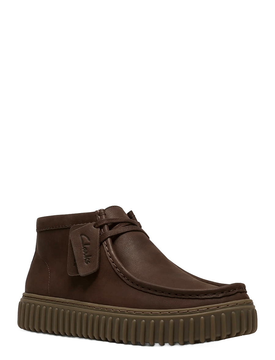 Clarks - Torhill Hi G - chukka-saapad - dark brown lea - 2