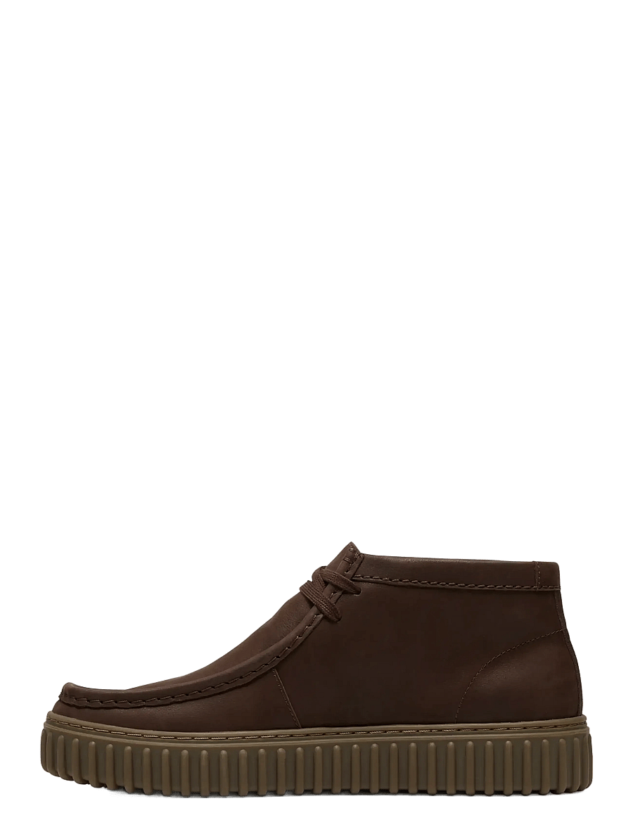 Clarks - Torhill Hi G - chukka-saapad - dark brown lea - 3