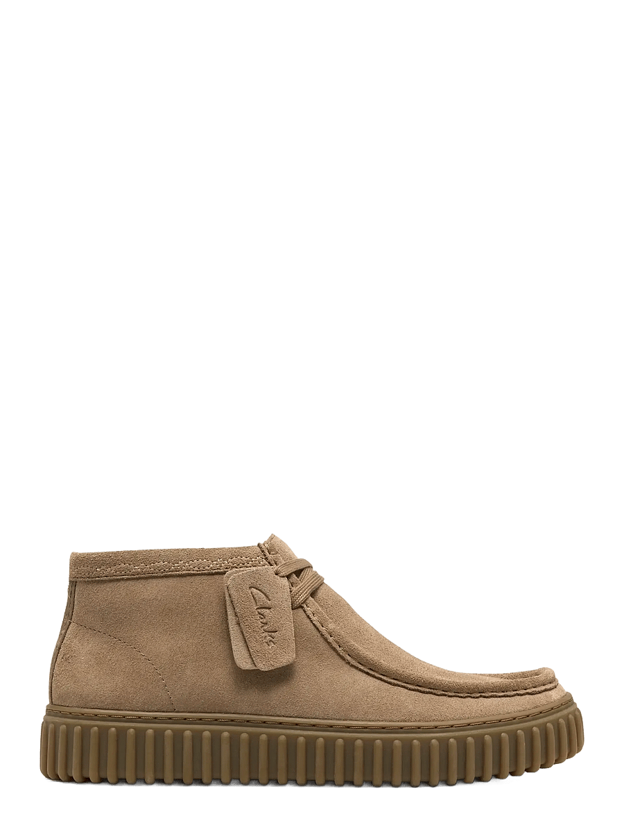 Clarks - Torhill Hi G - chukka-saapad - stone suede - 0