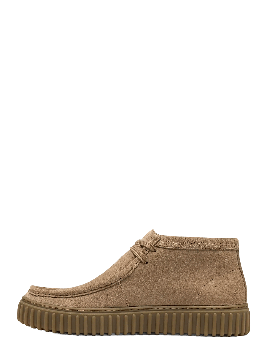 Clarks - Torhill Hi G - chukka-saapad - stone suede - 2