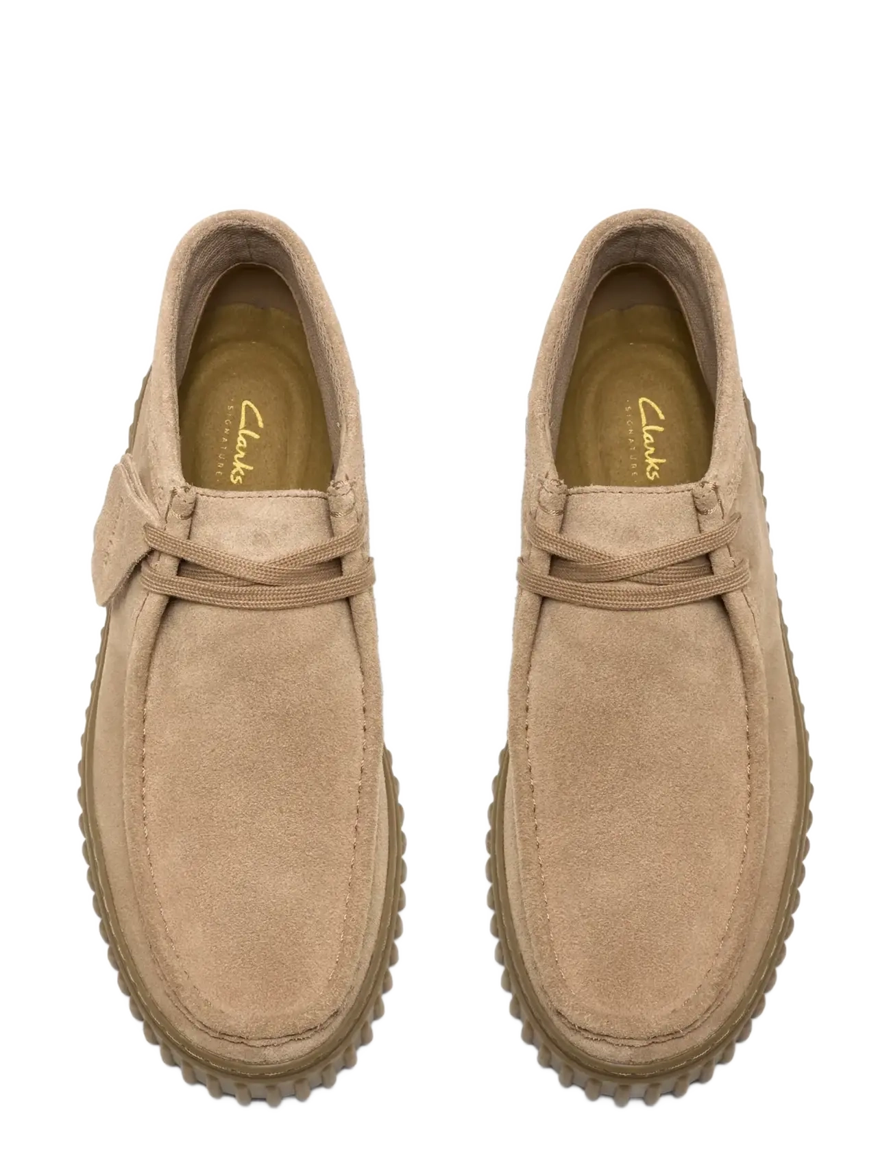 Clarks - Torhill Hi G - chukka-saapad - stone suede - 5