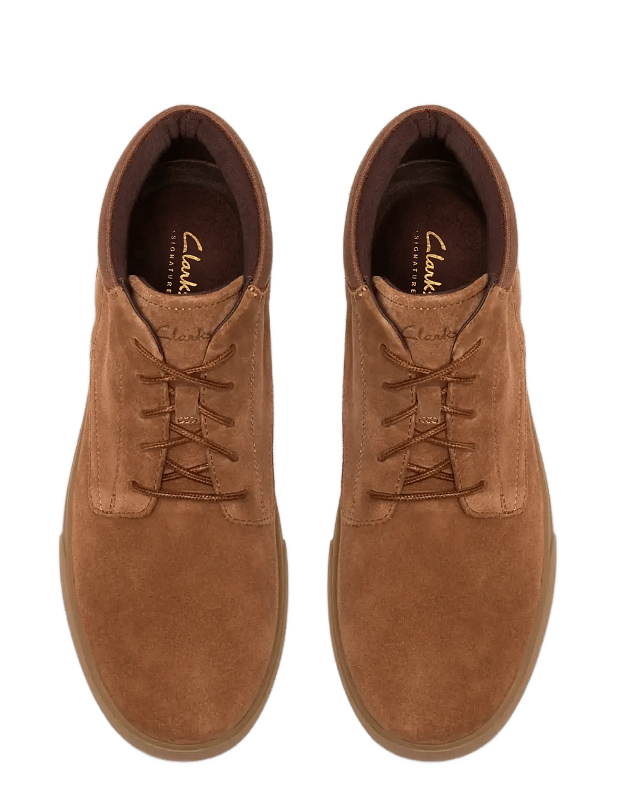 Clarks - Lydford Mid G - chukka boots - cola suede - 5