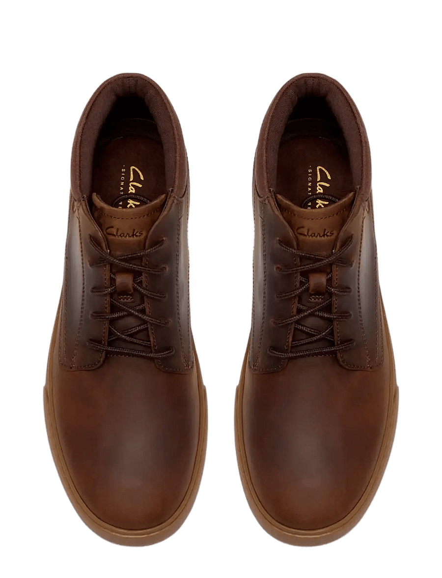 Clarks - Lydford Mid G - chukka boots - beeswax leather - 5