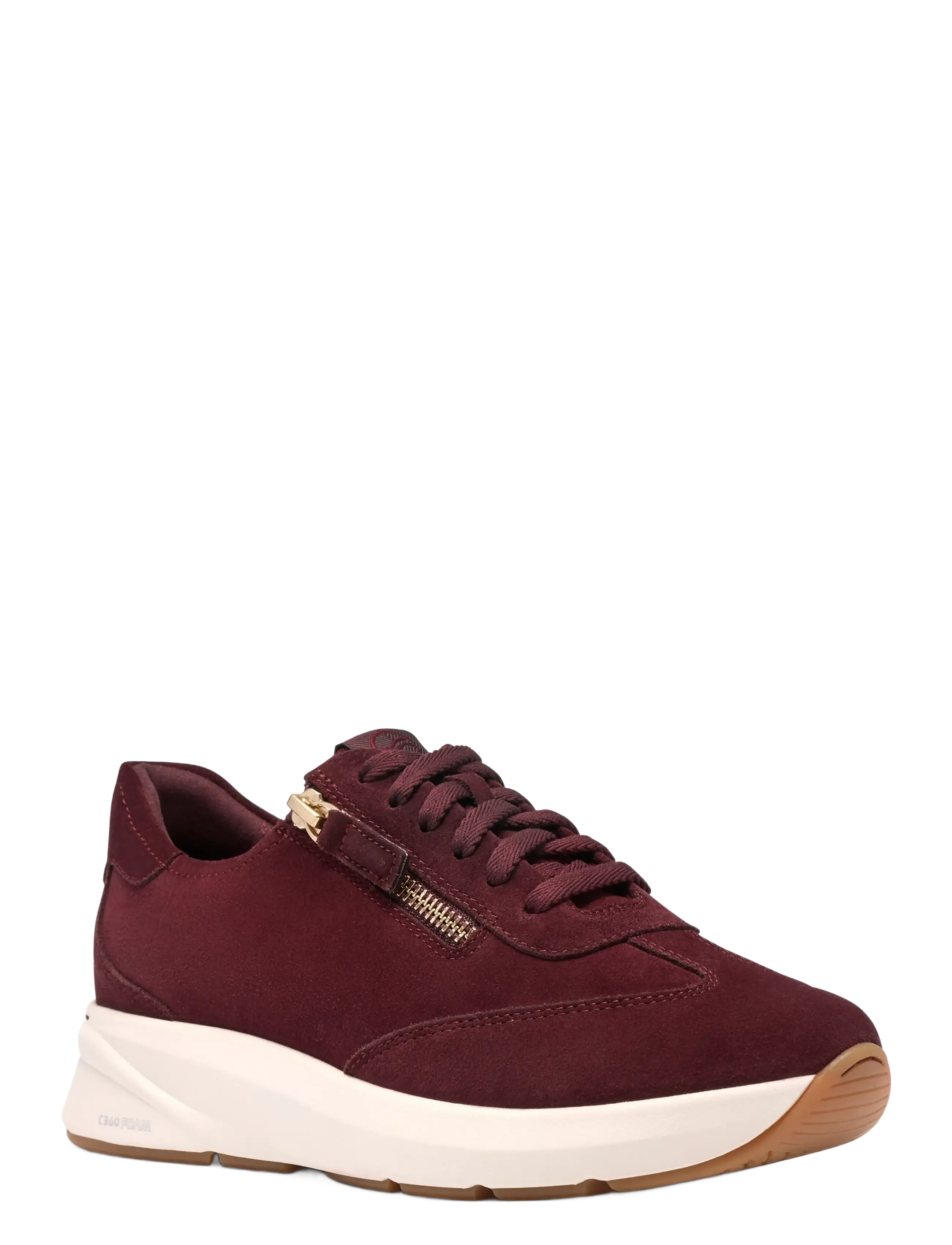 Clarks - Code R Run D - niedrige sneaker - burgundy suede - 5
