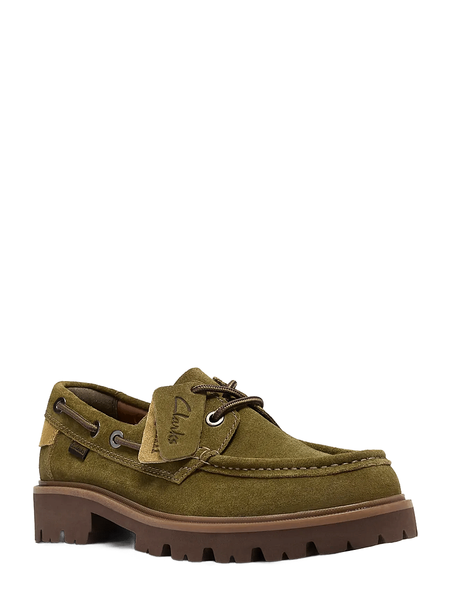 Clarks - Cleyhill Boat G - shop by occasion - moss - 2