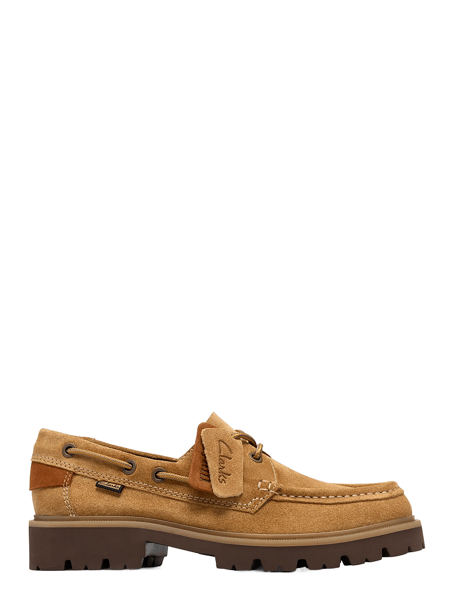 Clarks - Cleyhill Boat G - shop efter anledning - wheat suede - 0