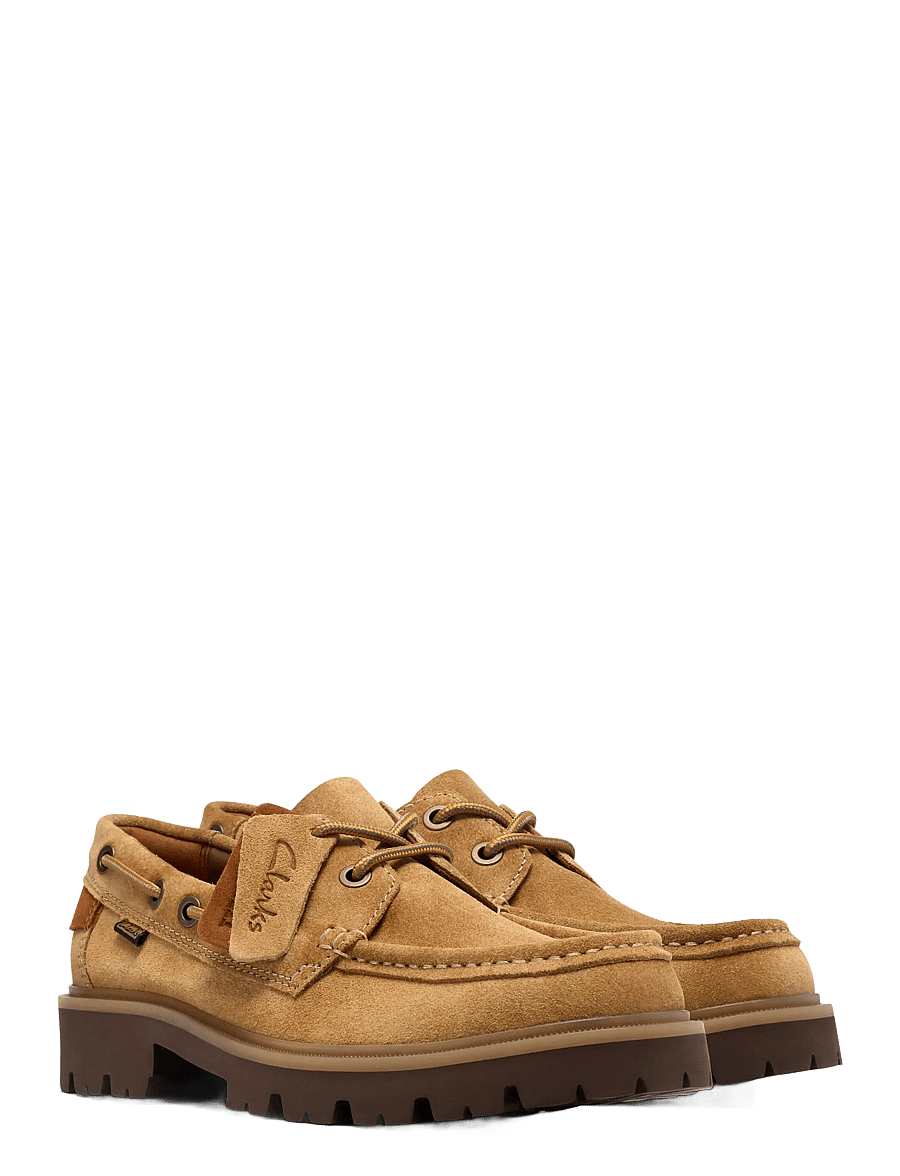 Clarks - Cleyhill Boat G - shop efter anledning - wheat suede - 5