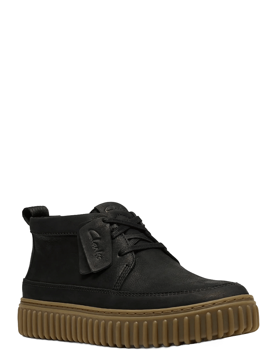 Clarks - Torhill LaceHi G - chukka boots - black leather - 1