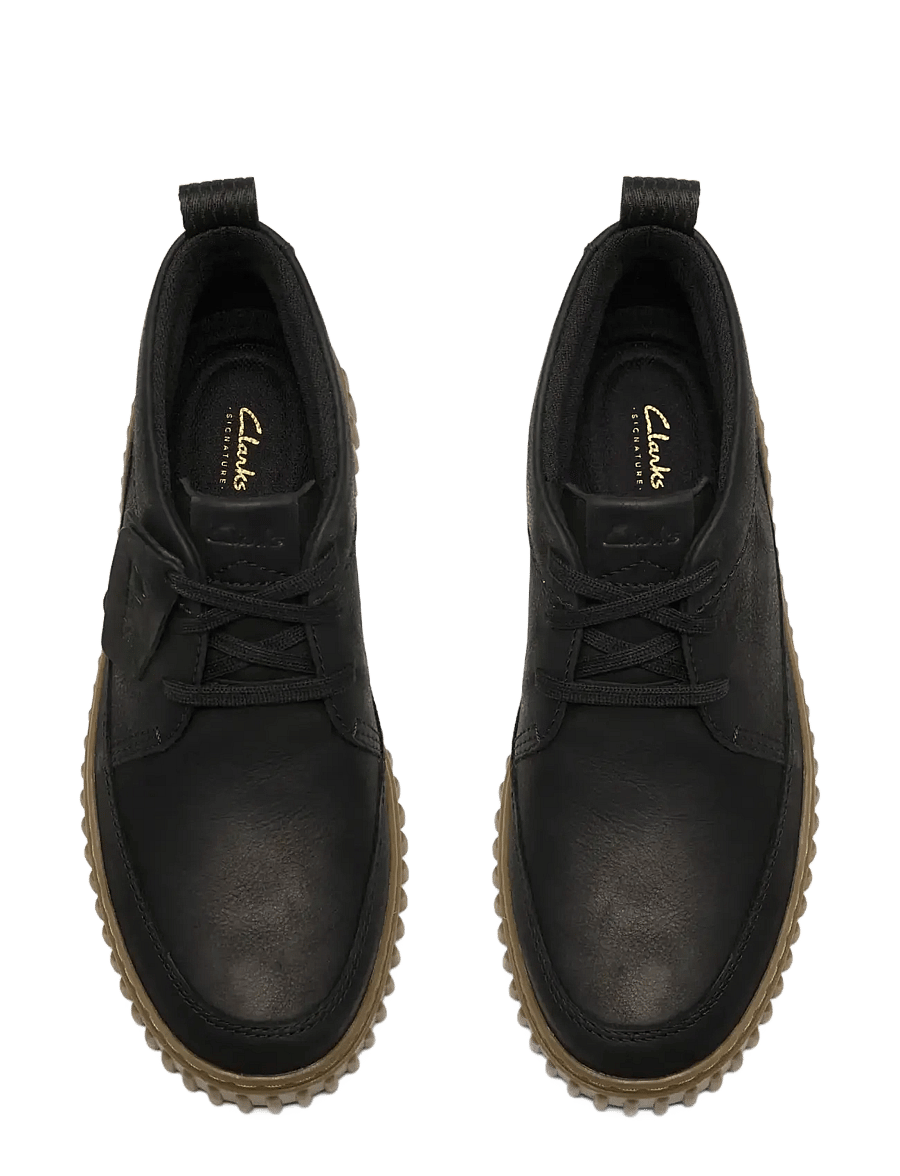 Clarks - Torhill LaceHi G - chukka boots - black leather - 5