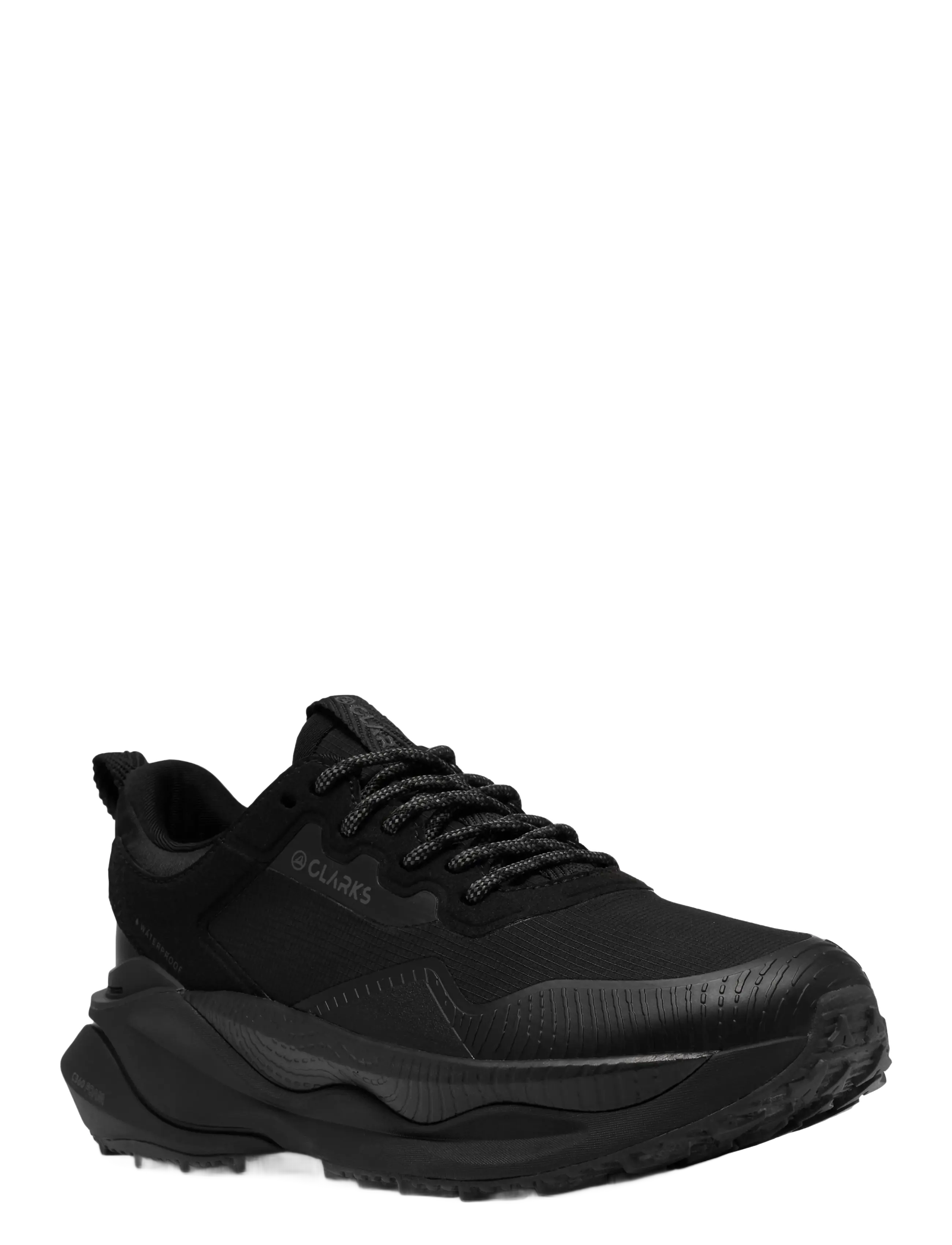 Clarks - PaceTrailGoWP. D - niedrige sneaker - black/black - 1