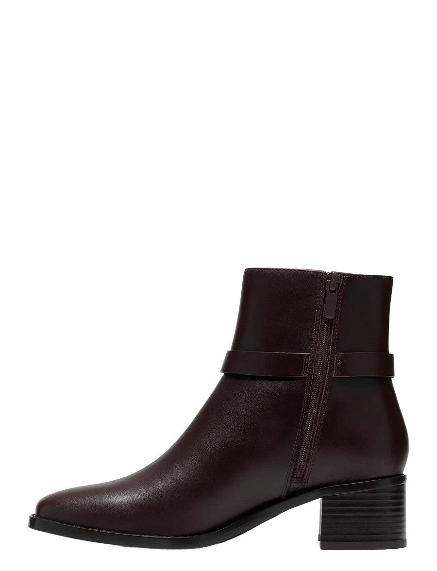 Clarks - Wrenn Buckle D - stiefeletten mit absatz - dark brown lea - 3