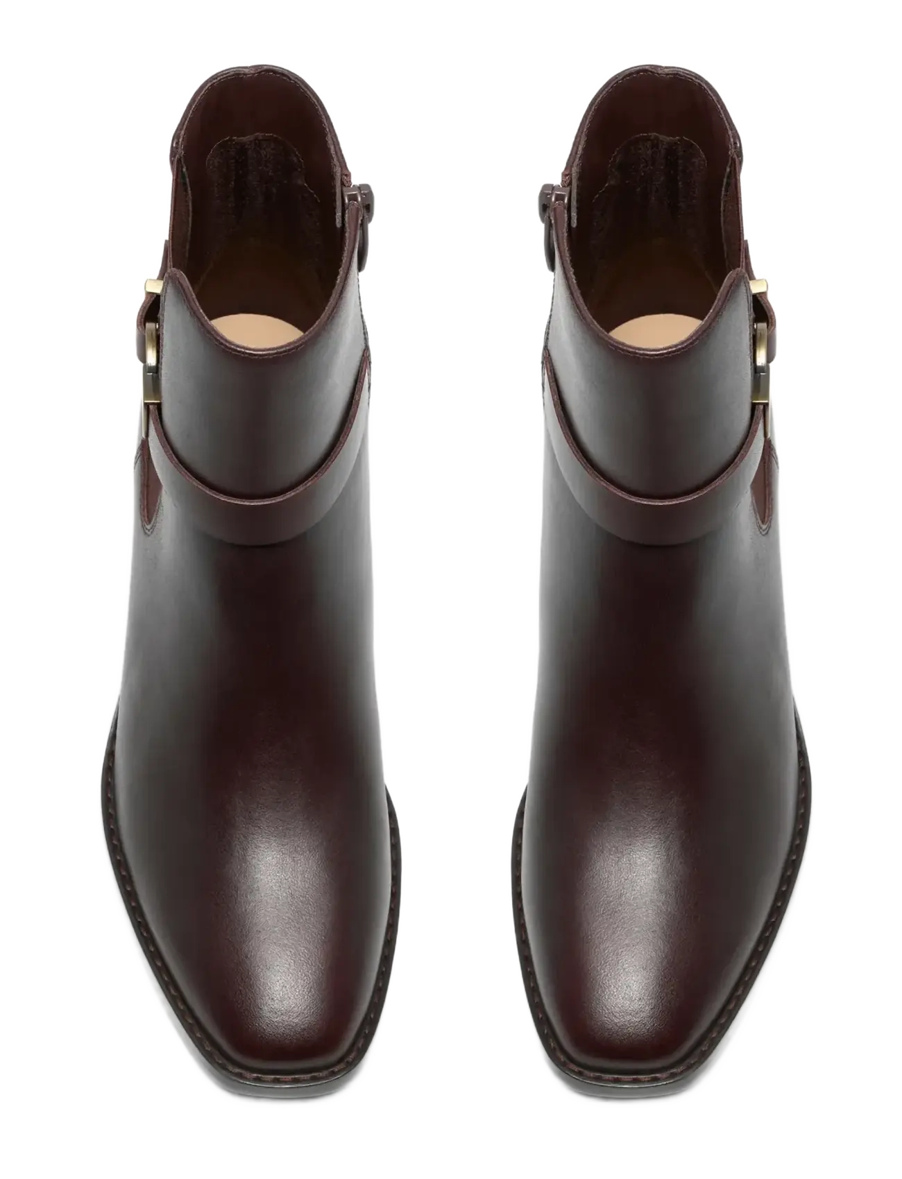Clarks - Wrenn Buckle D - stiefeletten mit absatz - dark brown lea - 5